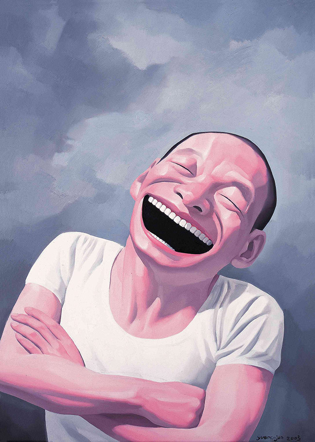 Yue Minjun yue minyun 70x49 5